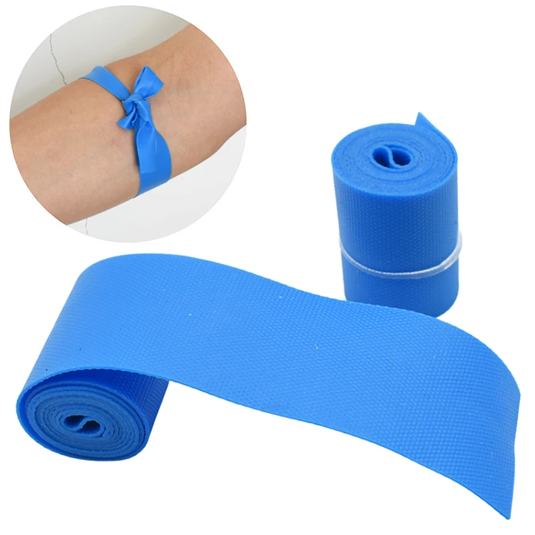 Customized Factory Price Disposable TPE Latex Free Surgical Elastic First Aid Medical Tourniquet