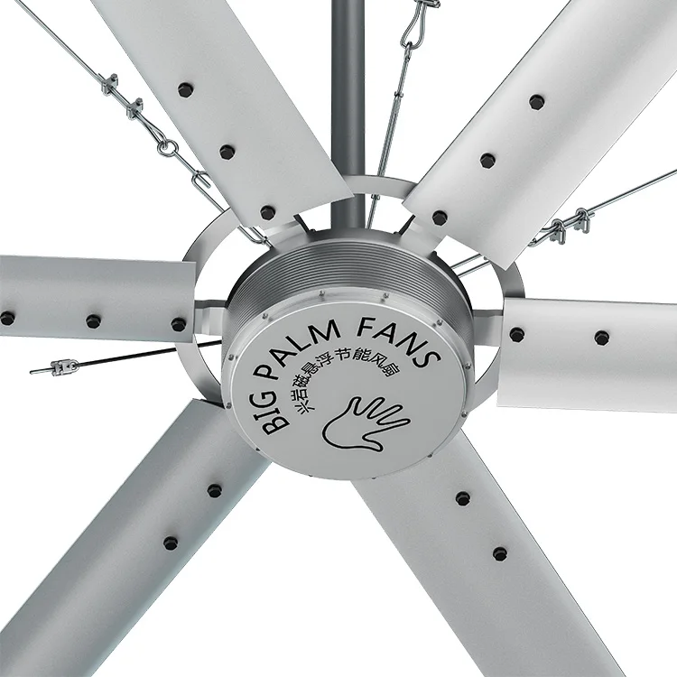 China Manufacturer Provided 6 Blade 18ft Large Industrial Ceiling Fans