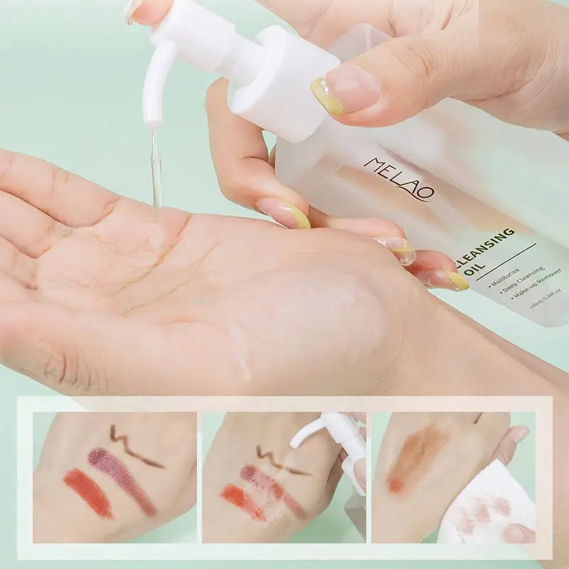 China Factory Organic Remover Gentle For Skin, Makeup, Alcohol free, No Rinse Skincare Makeup Cleansing Oil