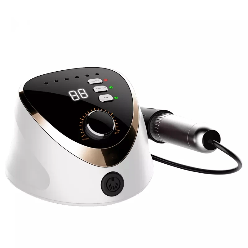 Professional Nail Drill Machine 35000RPM Portable Electric Nail Drill File Machine For Manicure Pedicure Polishing Gel Nails