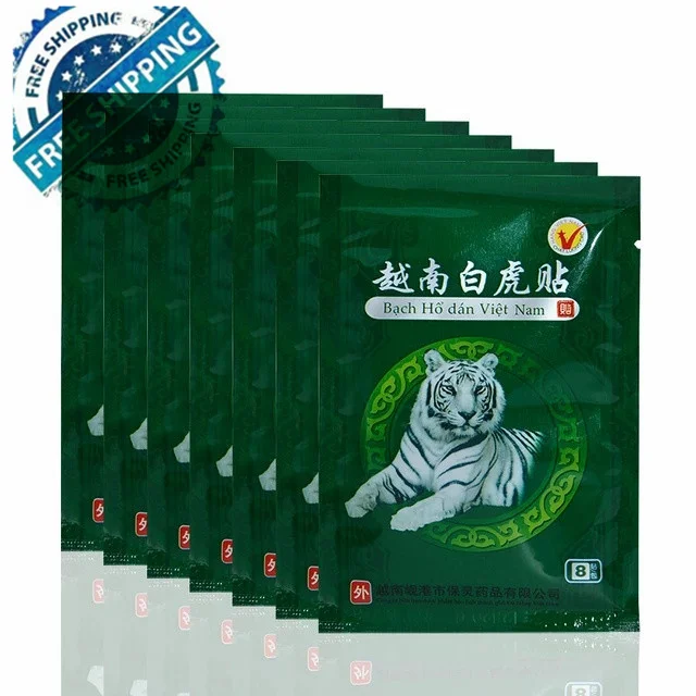 White Tiger Balm Soothing Muscles Medicated Plasters Body Neck pain Relief Patch Arthritis Plaster