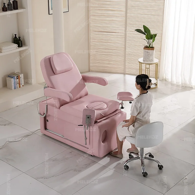 Eyelash Couch Spa Couch Dermatology  Chair Hydro Aesthetician Cosmetic Beautician Cosmetic Lash Beauty Procedure Bed