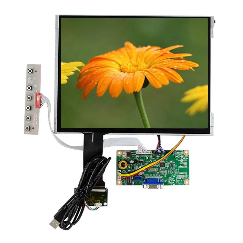 Новый 10,4 дюймов 800x600 BOE BA104S01-200 Яркость 300 LVDS 20 штифтов T3B1 сенсорный экран и контрольная панель TFT ЖК-мониторы для промышленного