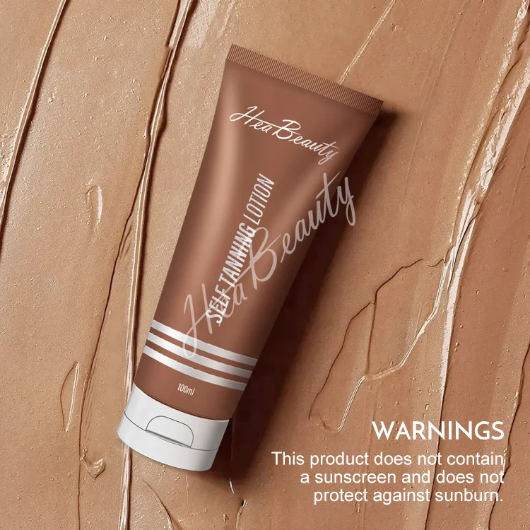 HEABUTY Tan Brand Organic Vegan Octinoxate Oxybenzone Free Australian Tanning Lotion Wholesale Customized