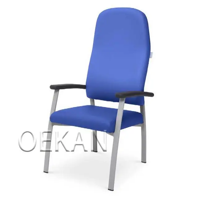 High Quality Hospital PU Leather One Seat Office Waiting Chair Rest Room Patient Accompany Chair