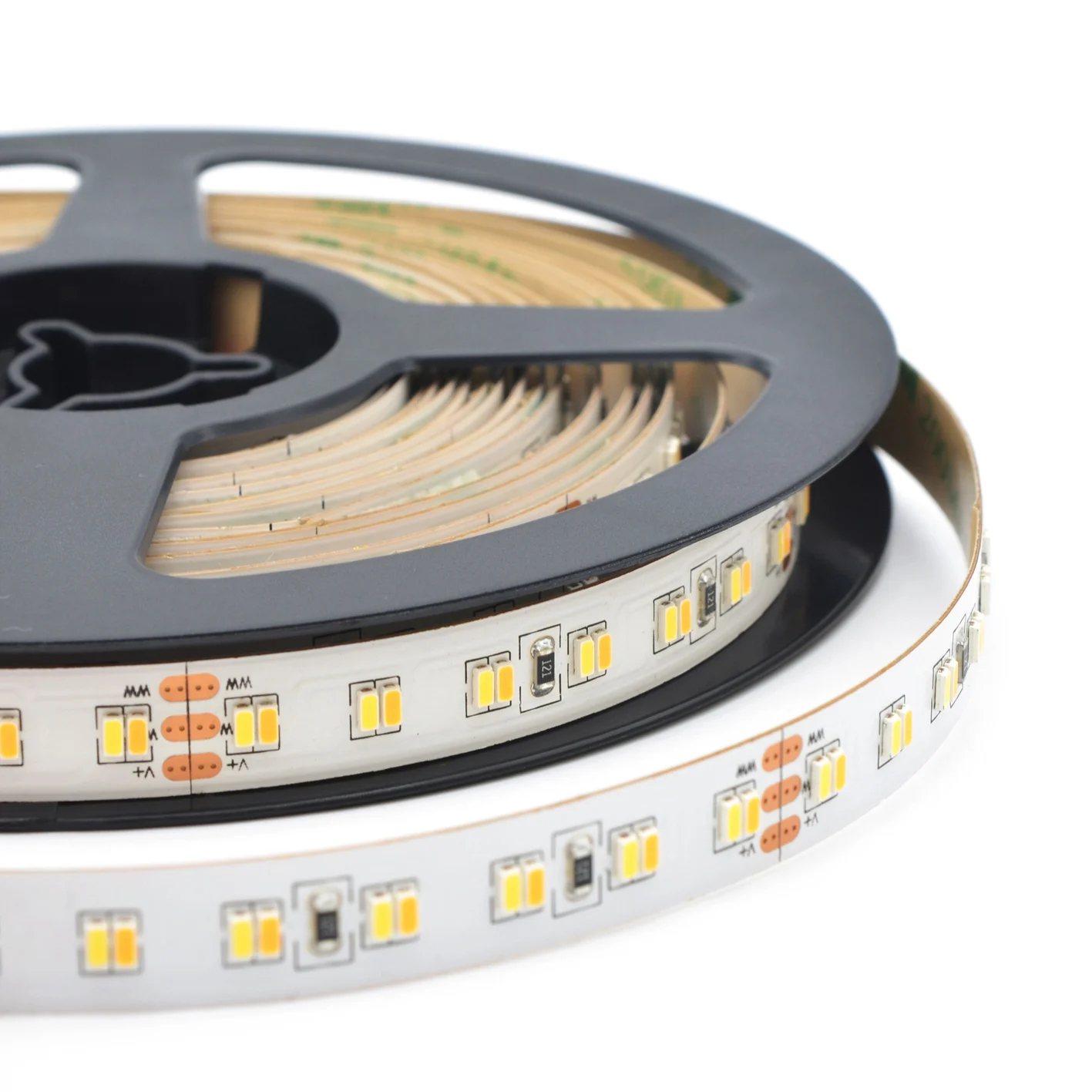 flexible 24V 23W/M dual color CCT warm white cool white dimmable 3014 LED tapes LED strips LED ribbons