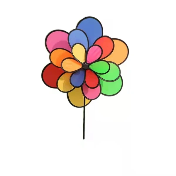 High Quality  Cheap And Interesting Playing Plastic Garden Windmill Toys For Kids