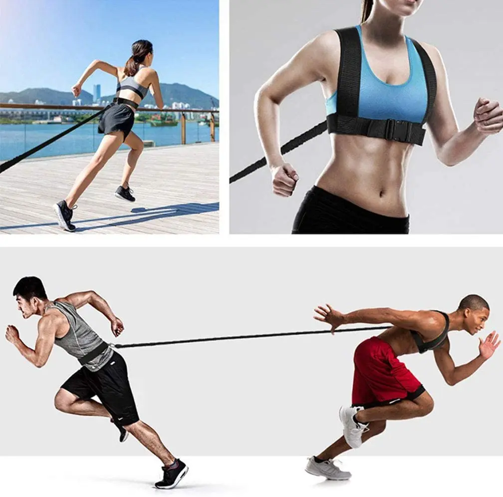 Acceleration Speed Cord Bungee Multi Sport Resistance Training Kit Improve Strength  Power Sprint Speed training bands