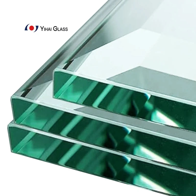 5mm Tn145 Blue Grey Building Tempered Glass Building Glass Lowe Glass Supplier
