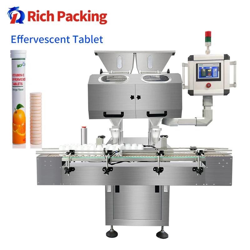 3 Years Warranty CE cGMP High Speed Automatic Capsule Counter  Effervescent Tablet Counting Machine