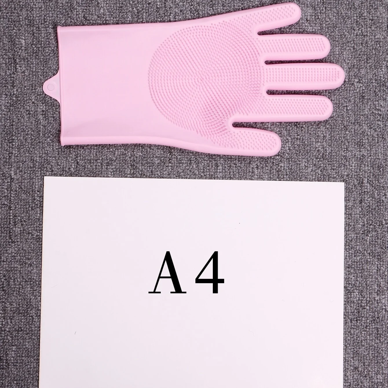 KingHon Anti-scratch Bite Soft Multi-function Clean Pet Shower Glove Silicone Massage Cat Bath Gloves