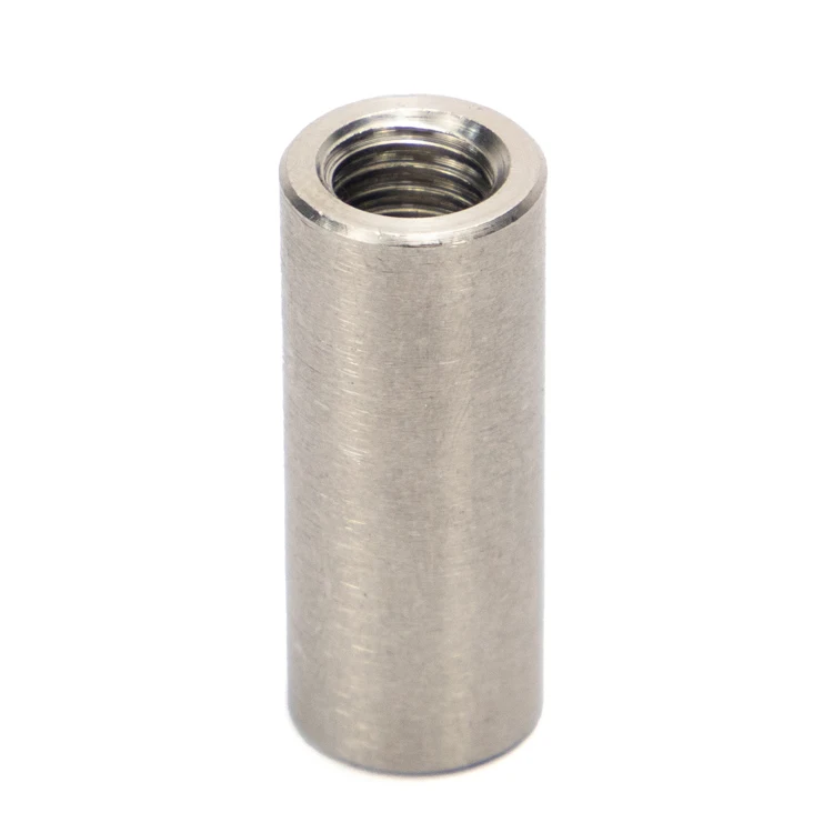Special Steel Hexagon Custom Titanium Hex Gold Aluminum Flange Cylinder Nut