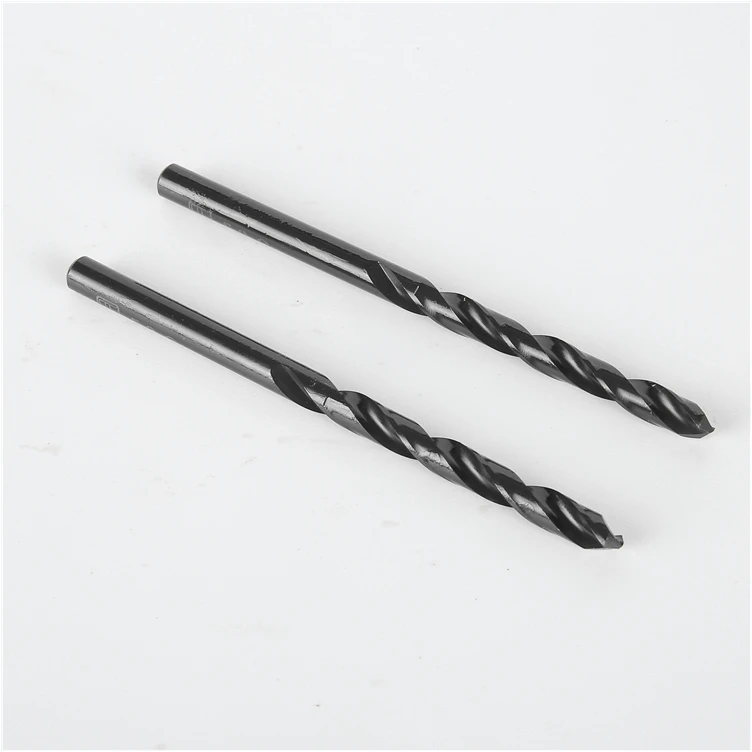 Ground Body Clearance Reducing M8.6- M9.0 Black Oxide Cobalt Steel Alloys Twist Drill Bit For CNC
