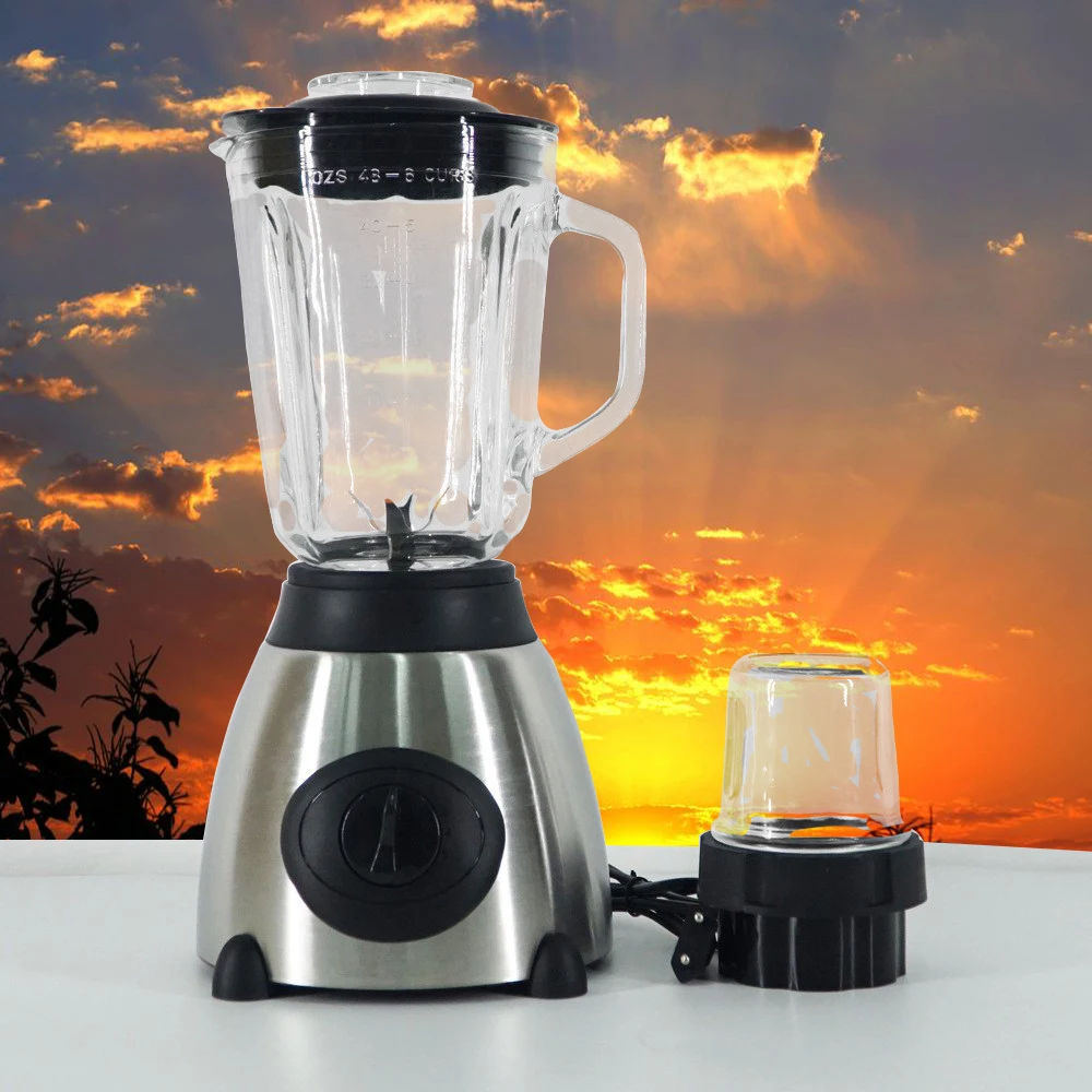 Popular Best Selling Commercial 2 in 1 850W 1L 2L Heavy Duty Mixer Smoothie Food Processor Juicer Blender