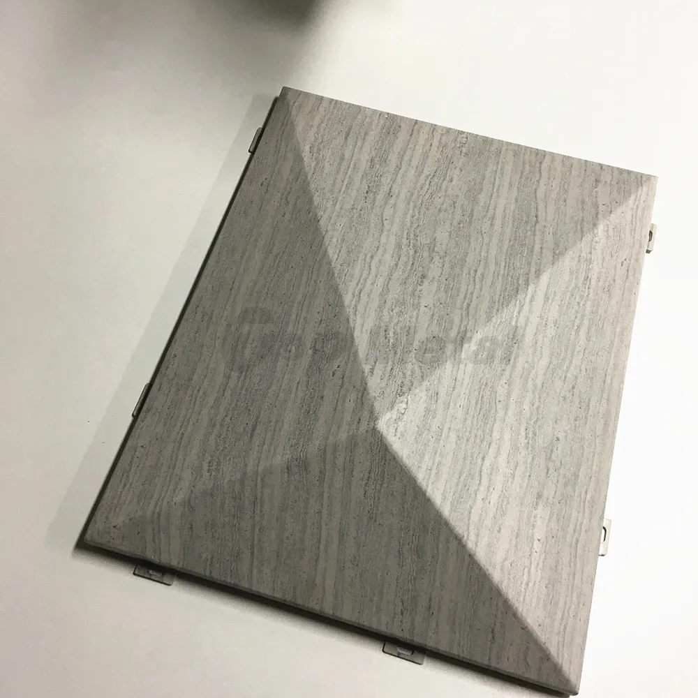 Foshan металлические 3d алюминиевые Плакированные стены треугольные фасадные панели для зданий