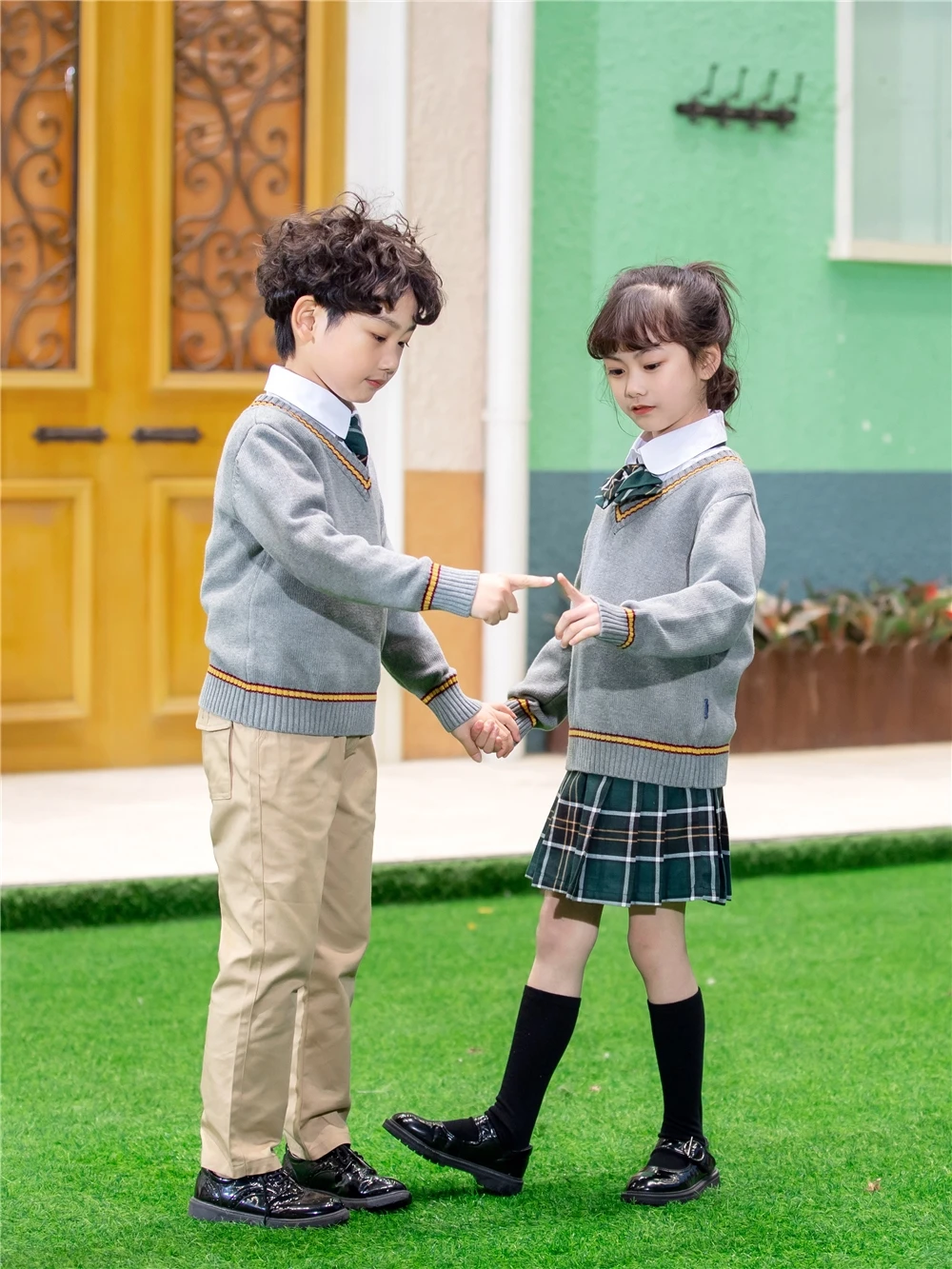 RTSchool Uniform Kindergarten Spring School OEM Uniforms Latest Designs