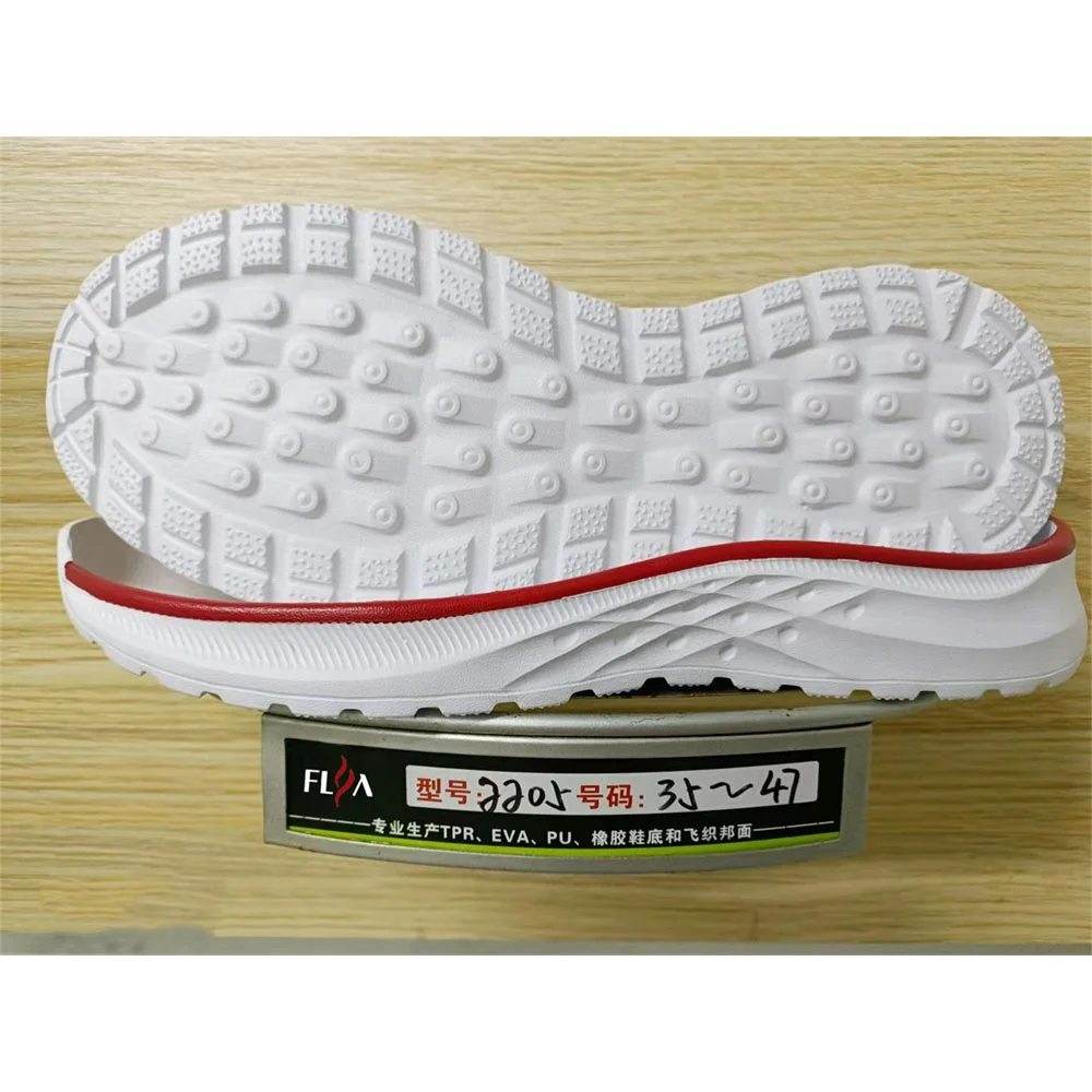 Wholesale Eco-Friendly Eva Rubber Shoe Sole Featuring MD & PU Material for Casual & Sports Shoes