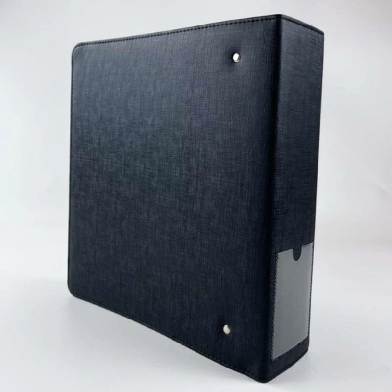 Premium 3-Ring Baseball Binder Custom Trading Card Collection Photo Album