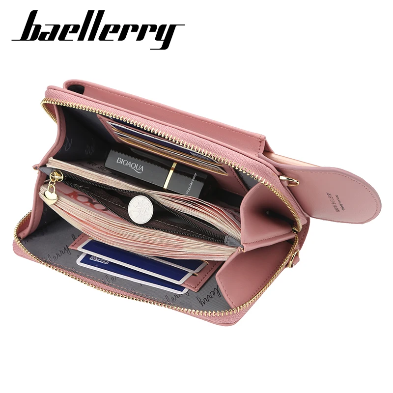  Лидер продаж Модный женский многофункциональный кошелек Baellerry из искусственной кожи Женский на