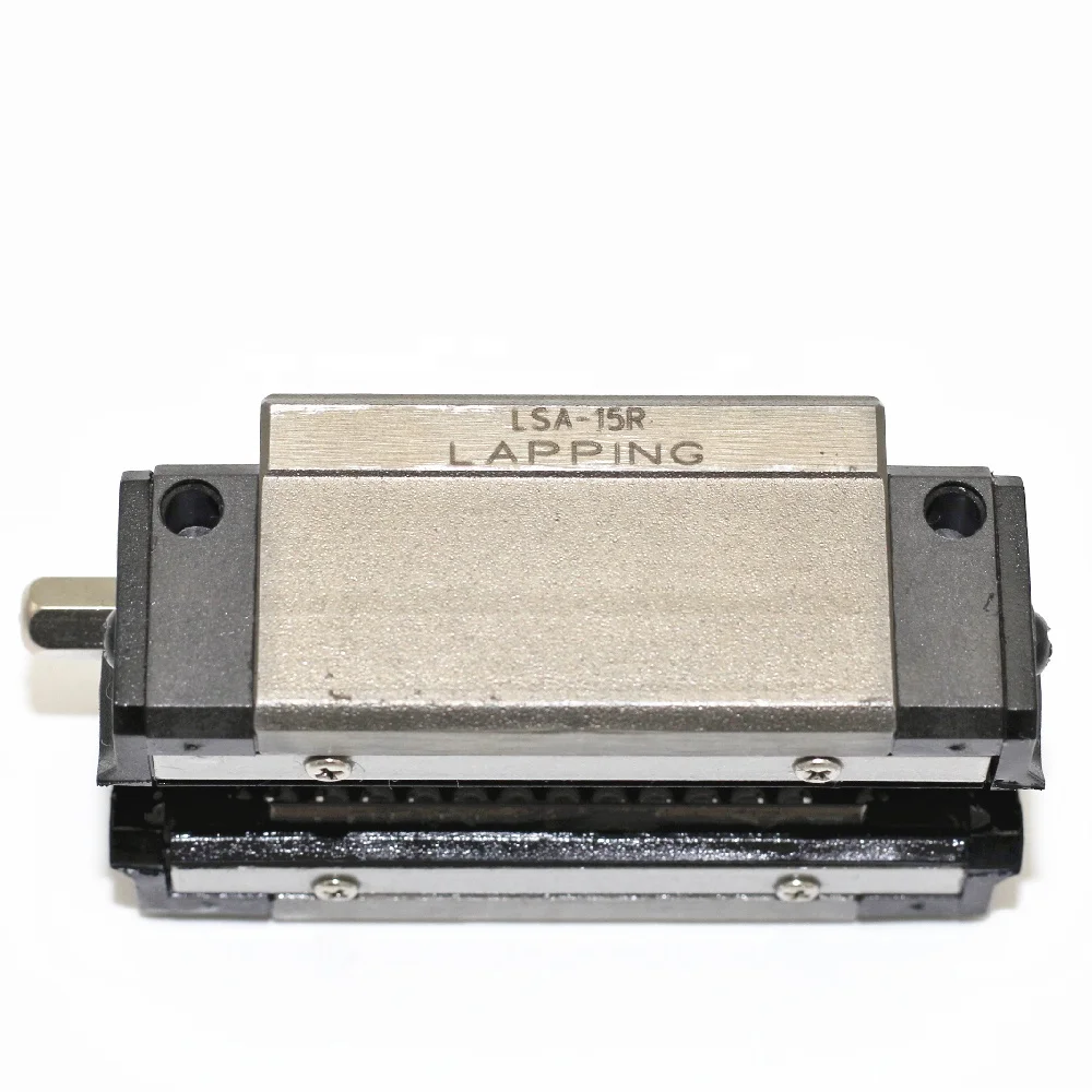 Lapping Linear Guide LSA 15 R CNC Linear Motion Rail Slider Block