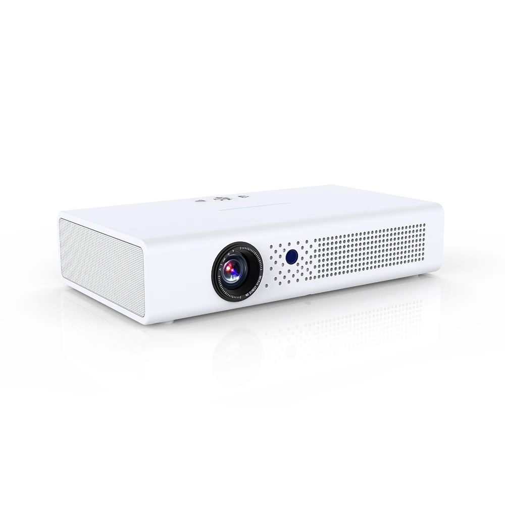 Full HD Smart Android WiFi 1080P Portable Mini LED 4K Projector Home Theater LED Video Portable 3D Projector
