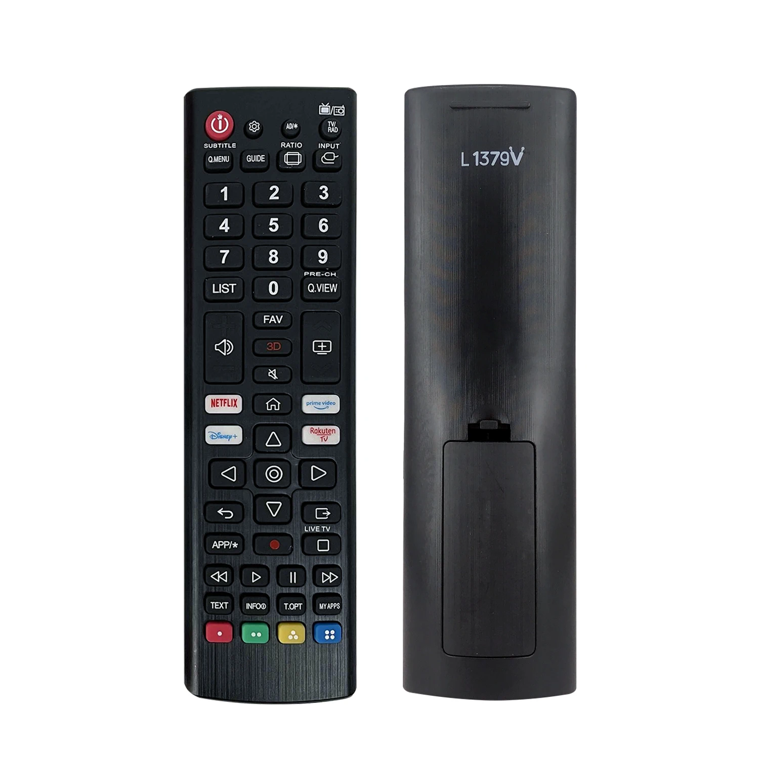 SYSTO SUN/L1379V FOR LG UNIVERSAL TV REMOTE CONTROL INSTEAD OF AKB73715680 AKB73975757 AKB74475404 AKB73975761 AKB74475401