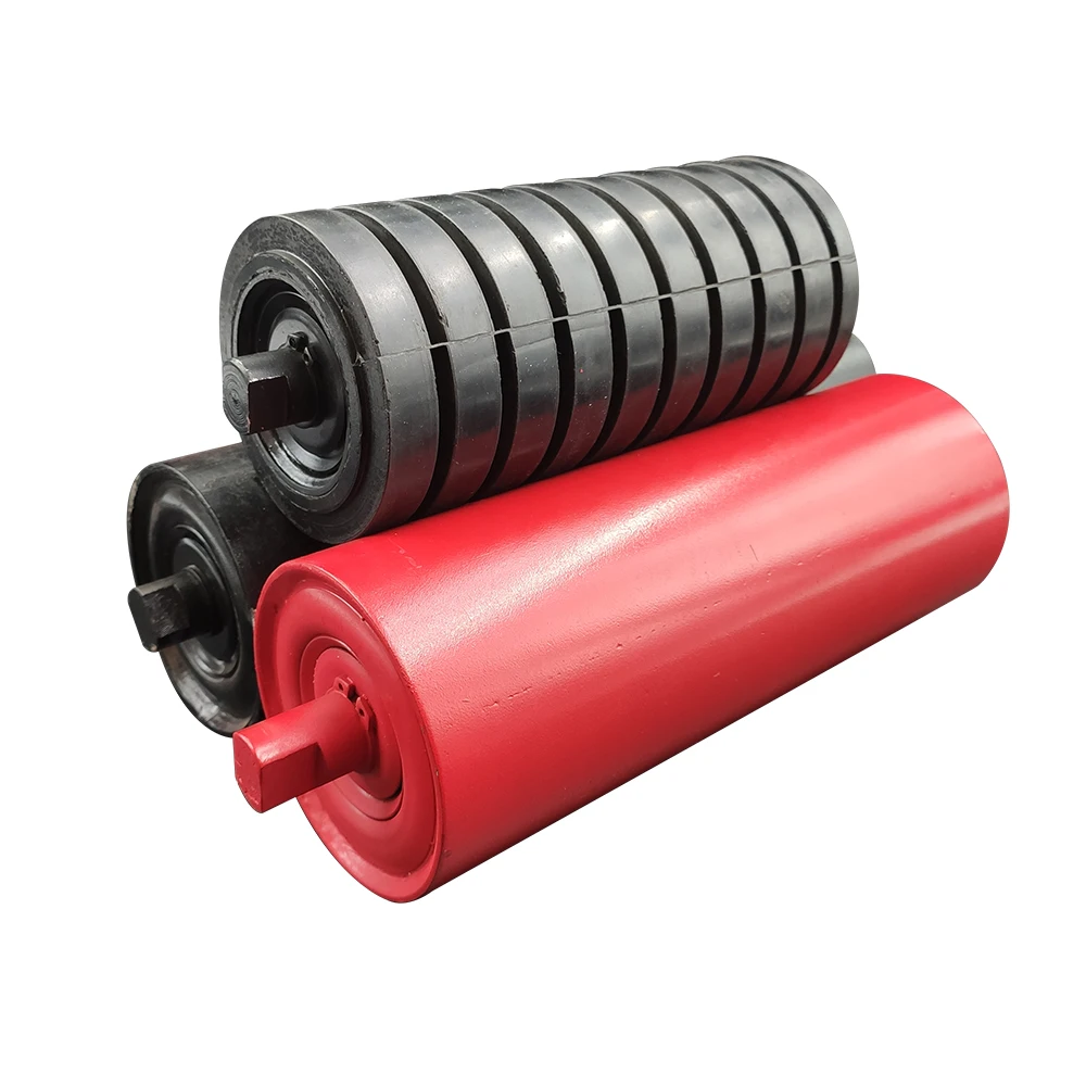 Wholesale High Quality Mining Industry Mining Coated Conveyor Roller Idler