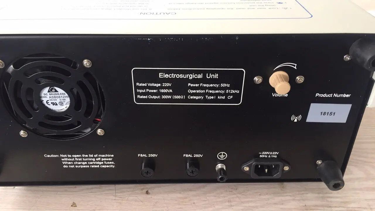 Монопольная биполярная электрокаутерия HF прижигательная машина электрохирургическая установка