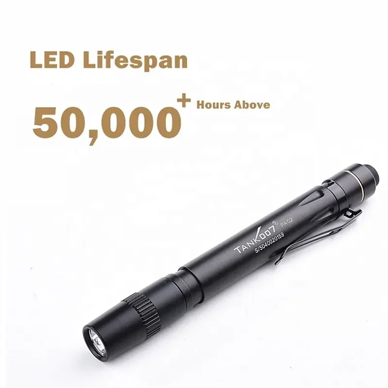 TANK007 Wholesale strong pen torch light medical led flashlight high power flashlight medical pen flashlight Linterna