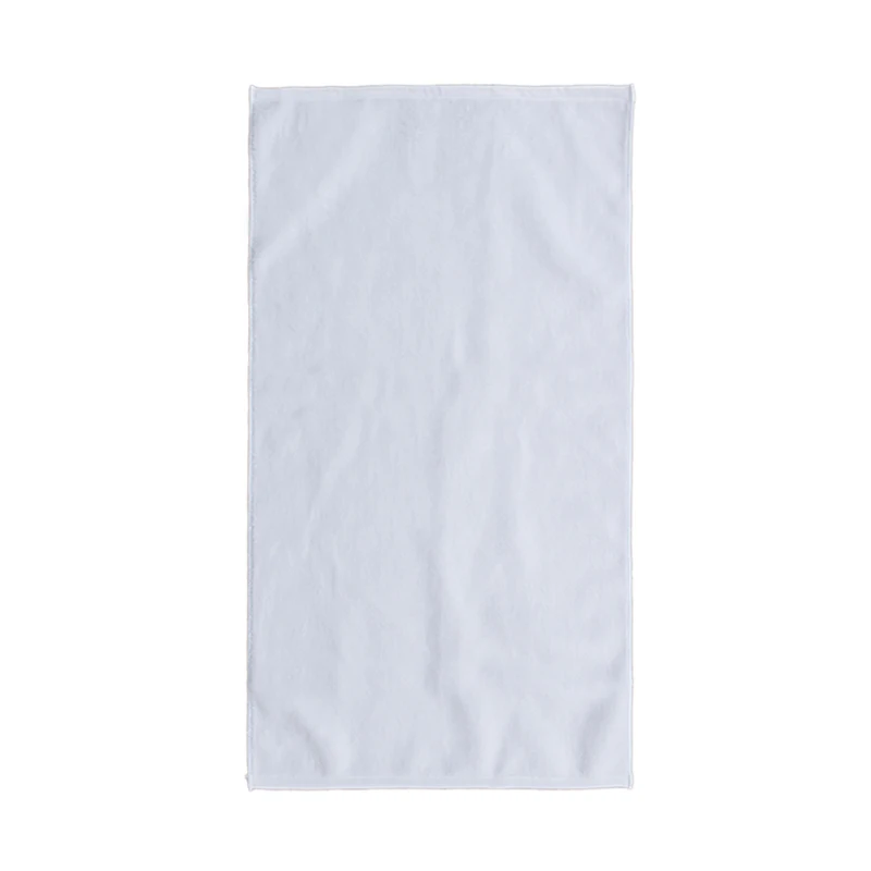 Custom design sublimation blank towel heat transfer photo printed white sport towel