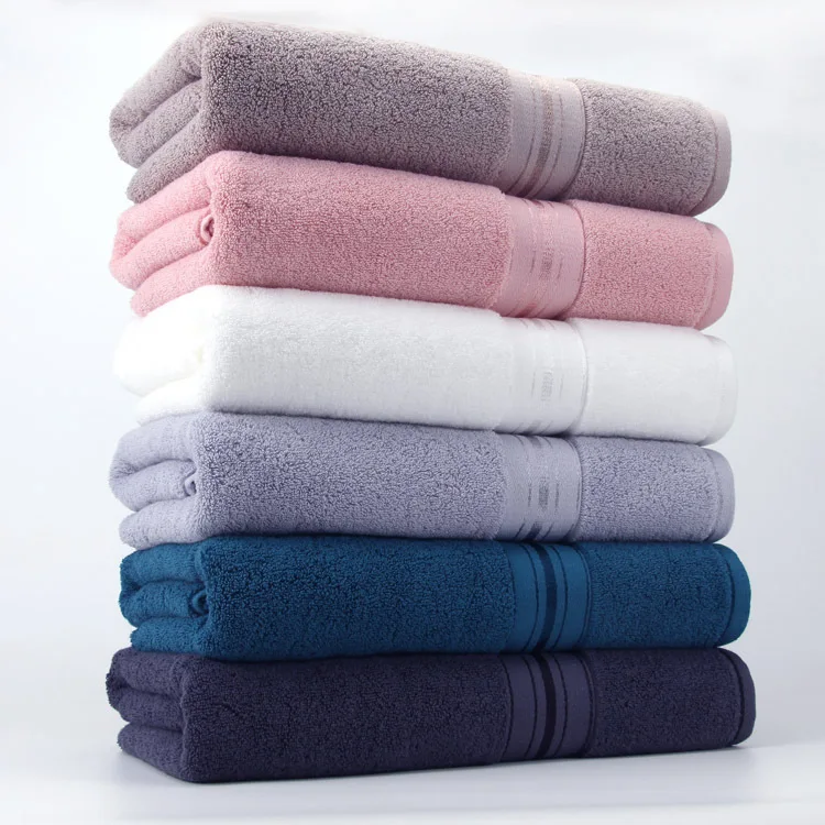 Wholesale 100% Pure Cotton Superior Hotel  Large Cotton Bath Towel