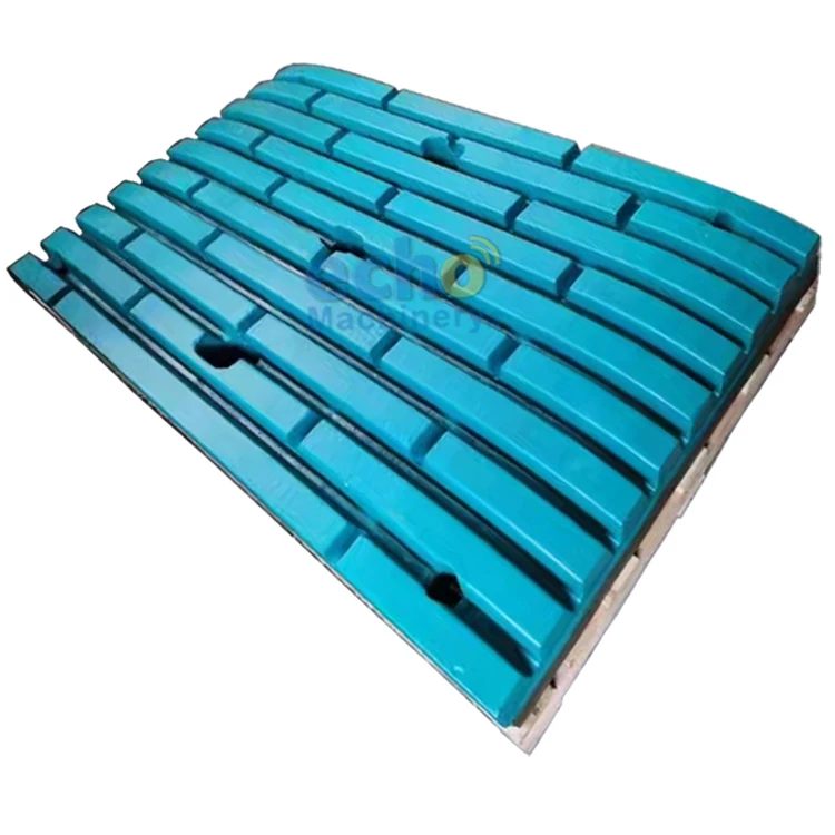 LT120 crusher replacement parts jaw plate for primary crushing