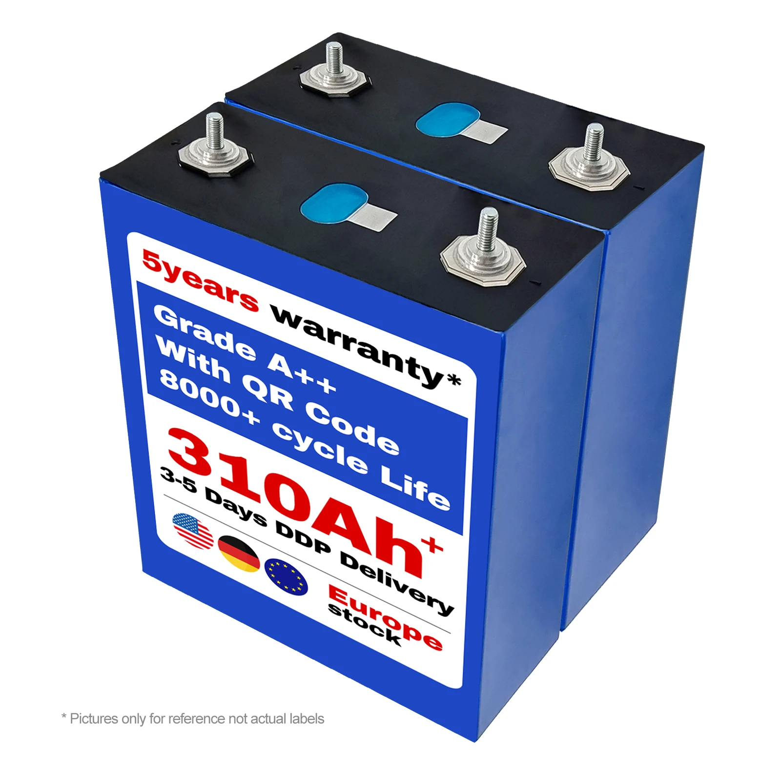 EU USA Stock Solar Storage Prismatic Lithium lifepo4 battery 3.2V Lifepo4 battery cell LF280K Cells lithium Akku Lifepo4 cell