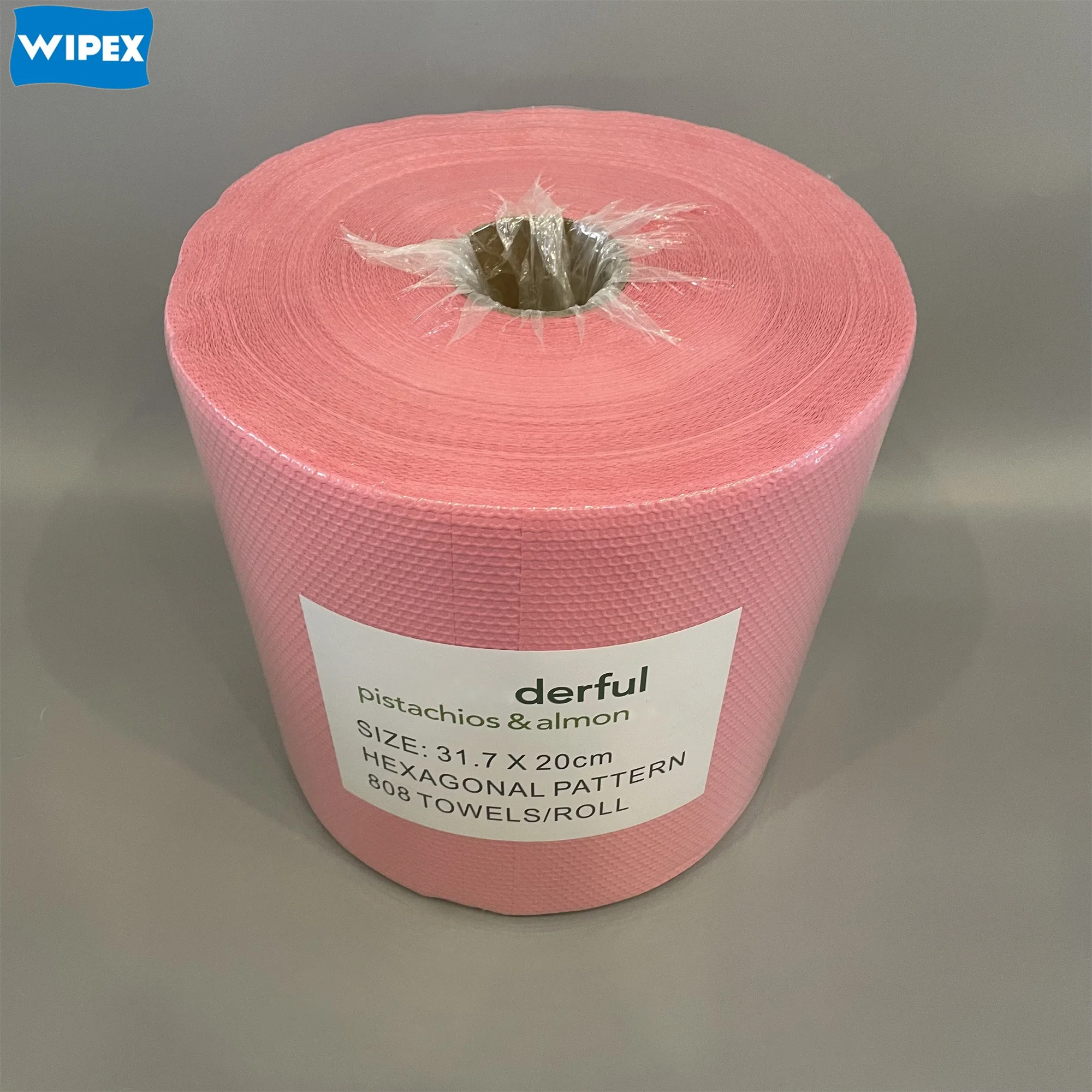 X50 X70 X80 Disposable Wiping Rags Industrial Spunlace Nonwoven Disposable Industrial Cleaning Cloth