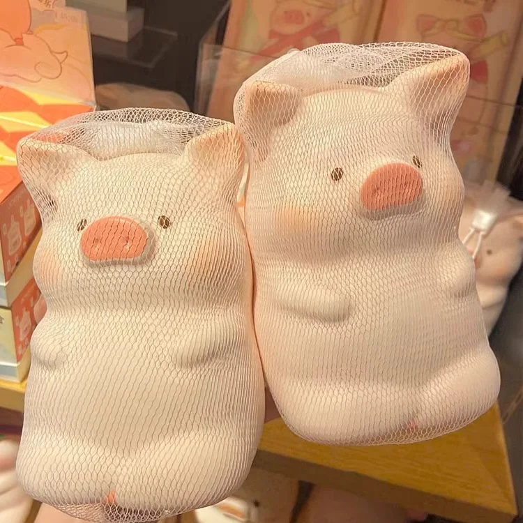 Pink Cartoon Pig Scented PU Slow Rising Animal Customized Squishy toys Stress Ball for Kids