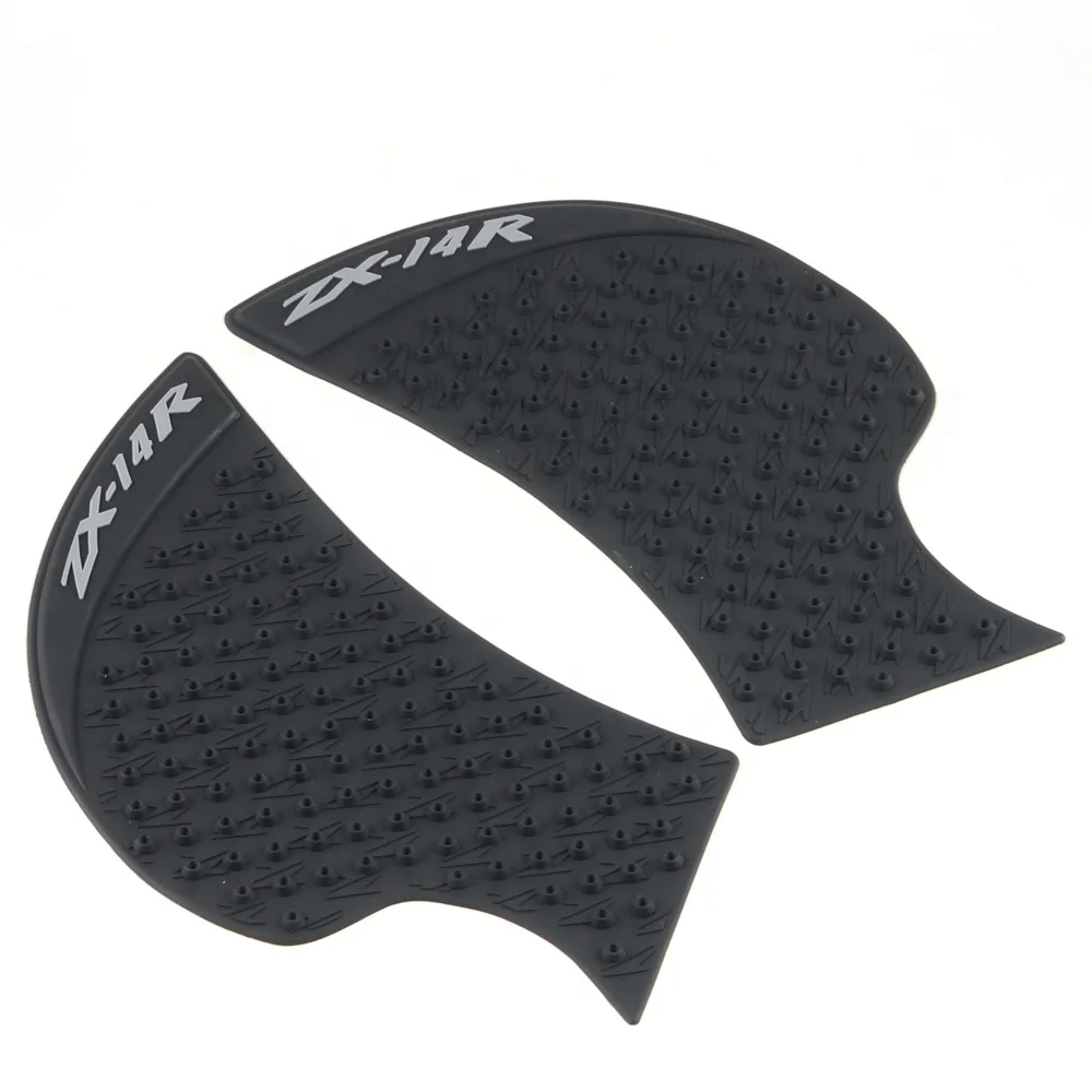 For KAWASAKI ZX6R ZX10R ZX14R Motorcycle Tank Pads Protector Sticker Decal Gas Knee Grip Tank Traction Pad Side (1600389483887)