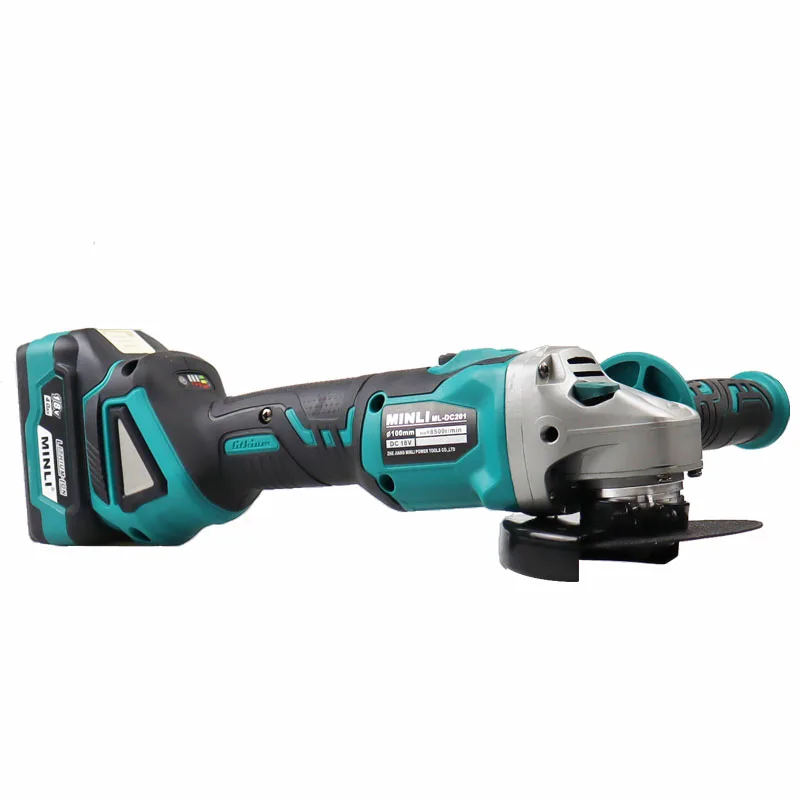 Brushless Lithium Angle Grinder Cordless Cutter High Power Grinder