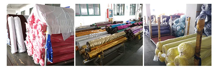 Wholesale Four Side Shiny Shattered Glass Neon Holographic Polyester Foil Print  Fabric Foil Fabric