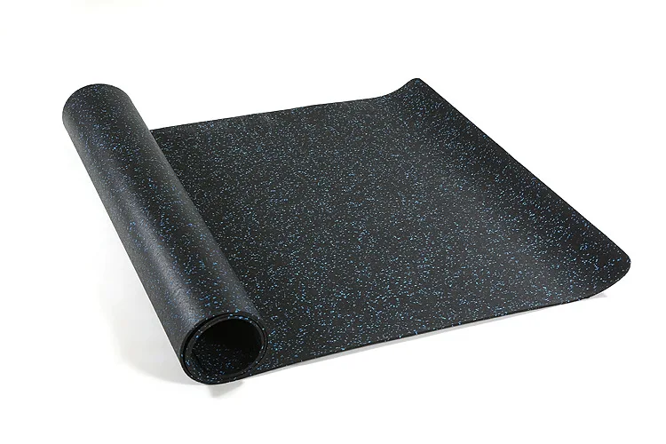 
10mm Rubber Gym Floor Roll Wearable Colorful EPDM Rubber Roll 