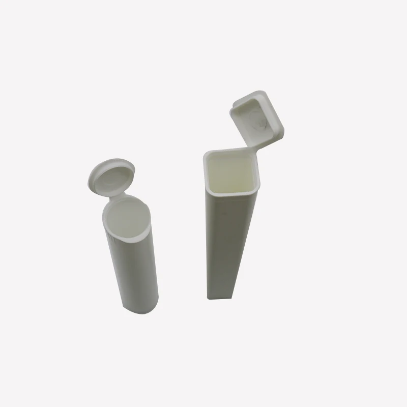 Custom Smell Proof Child Resistant Squeeze Pop Top Tube Pre  Plastic Tubes With Package Pop Top Tubes