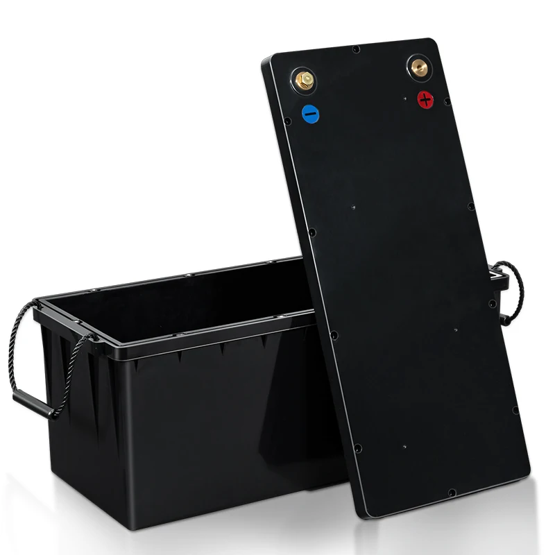 Manufacturer Hot Selling Automatic Charging 200 Amp Battery Storage Insulated Box   lithium ion lifepo4 plastic empty case box