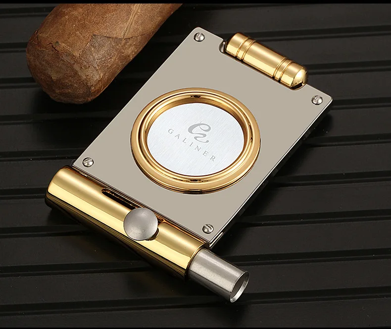 CIGARLOONG Роскошный Многофункциональный нож с логотипом ножницы для сигар из нержавеющей стали резак сигарным сверлом