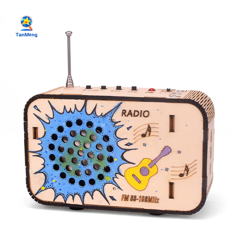 DIY Radio Technology Small System Radio Broadcast Receiver for Middle School Students Science Experiment