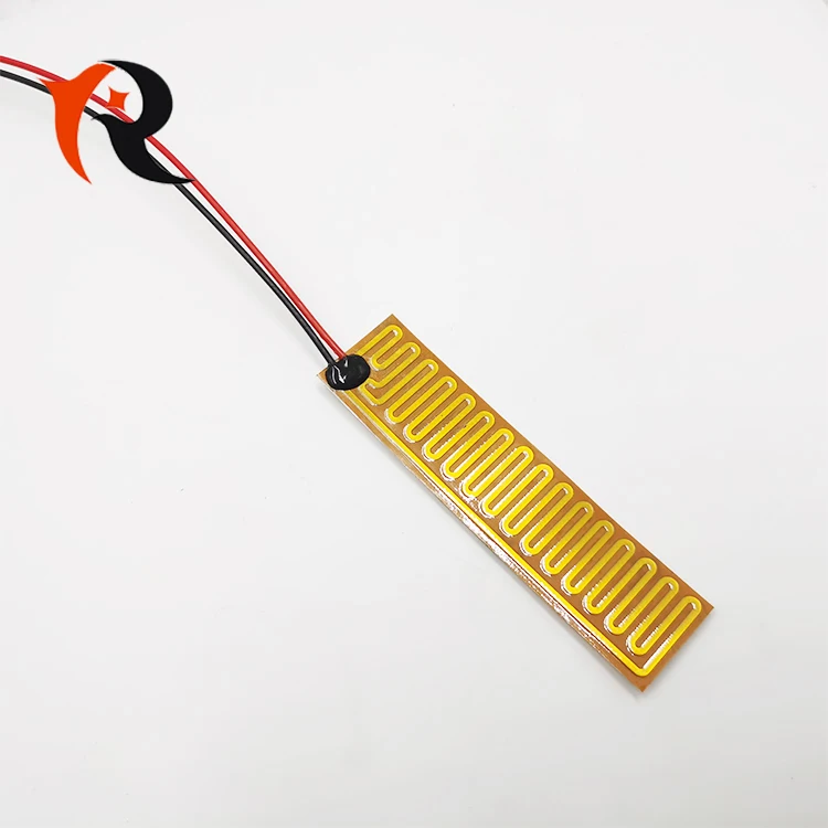 Electric 12V Thin Kapton Polyimide Film Strip Heater