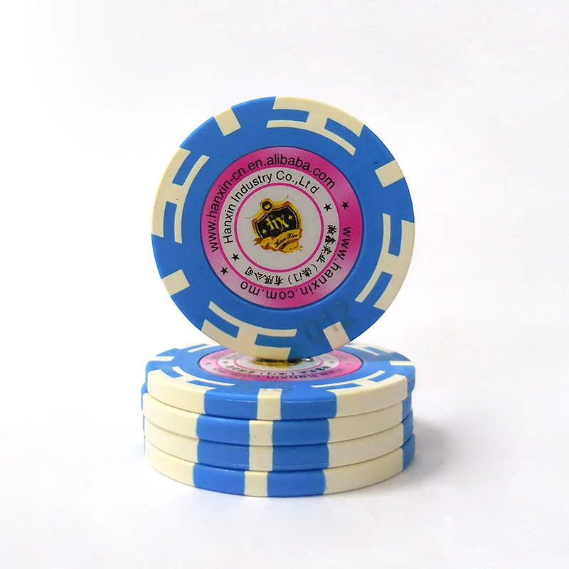 2022 World Hottest Pure Clay Casino Poker Chips