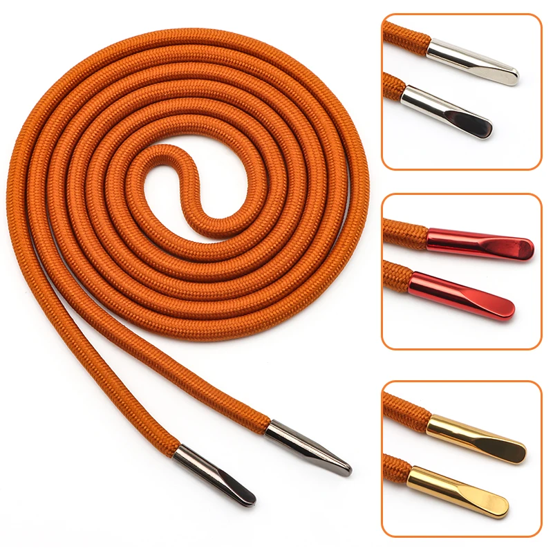 Free Sample Metal Aglets Shoelaces Head Tips Metal Shoelace Aglet for Hoodie Shoe Garment