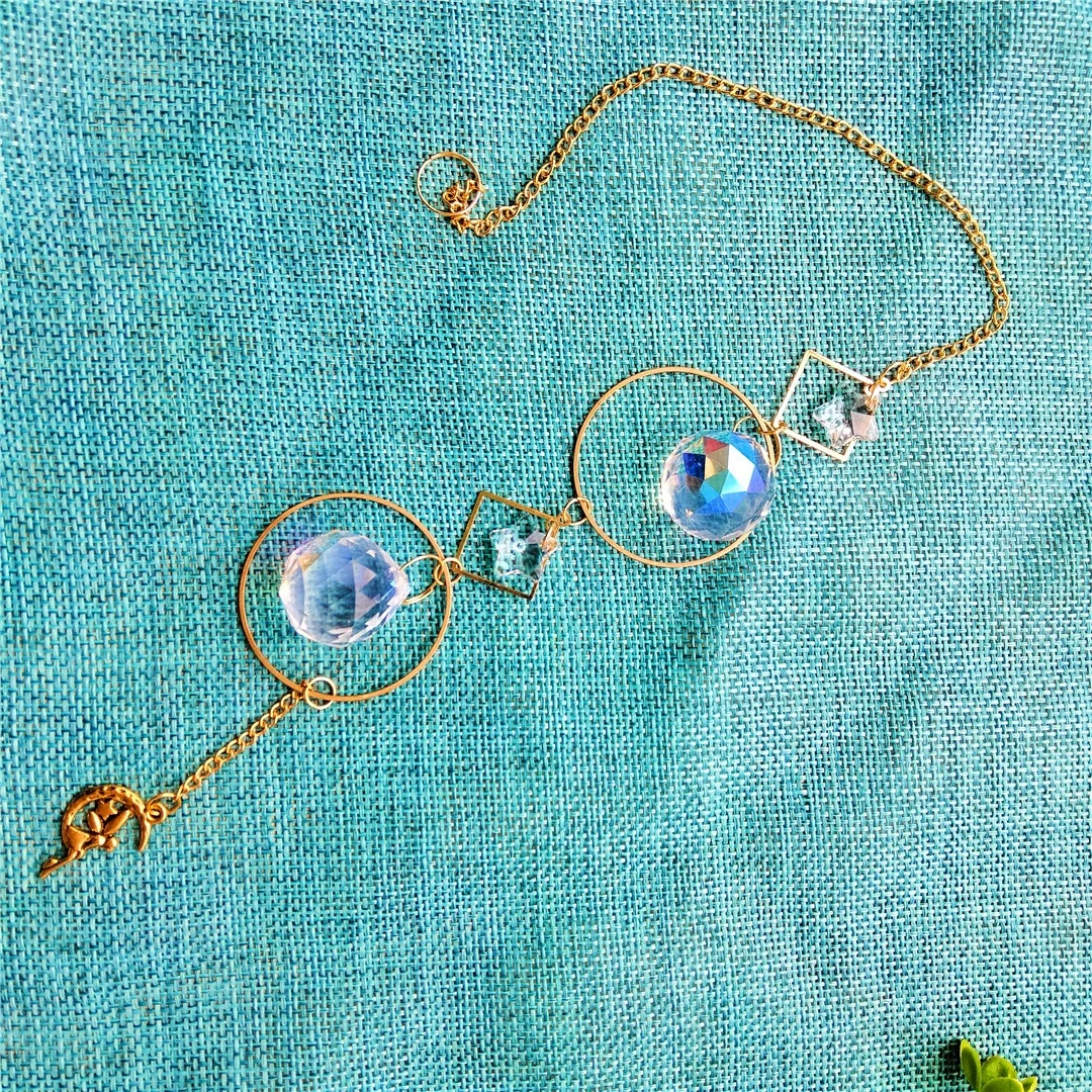 Wholesale Healing Small Sun Catcher Melting Stone Delicate Carving