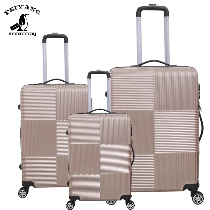 Colorful design luggage sets travel bags hard shell suitcase