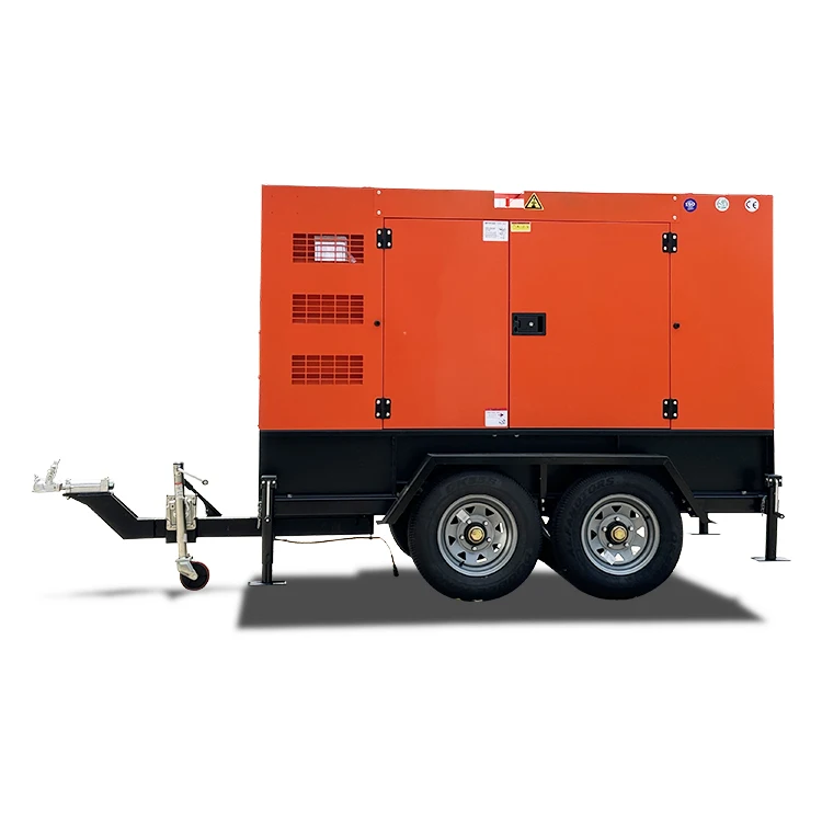 EPA Single Phase/3 Phase 75Kw 80Kw 100Kw Diesel Standby Genset Mobile Silent 70Kw Generator