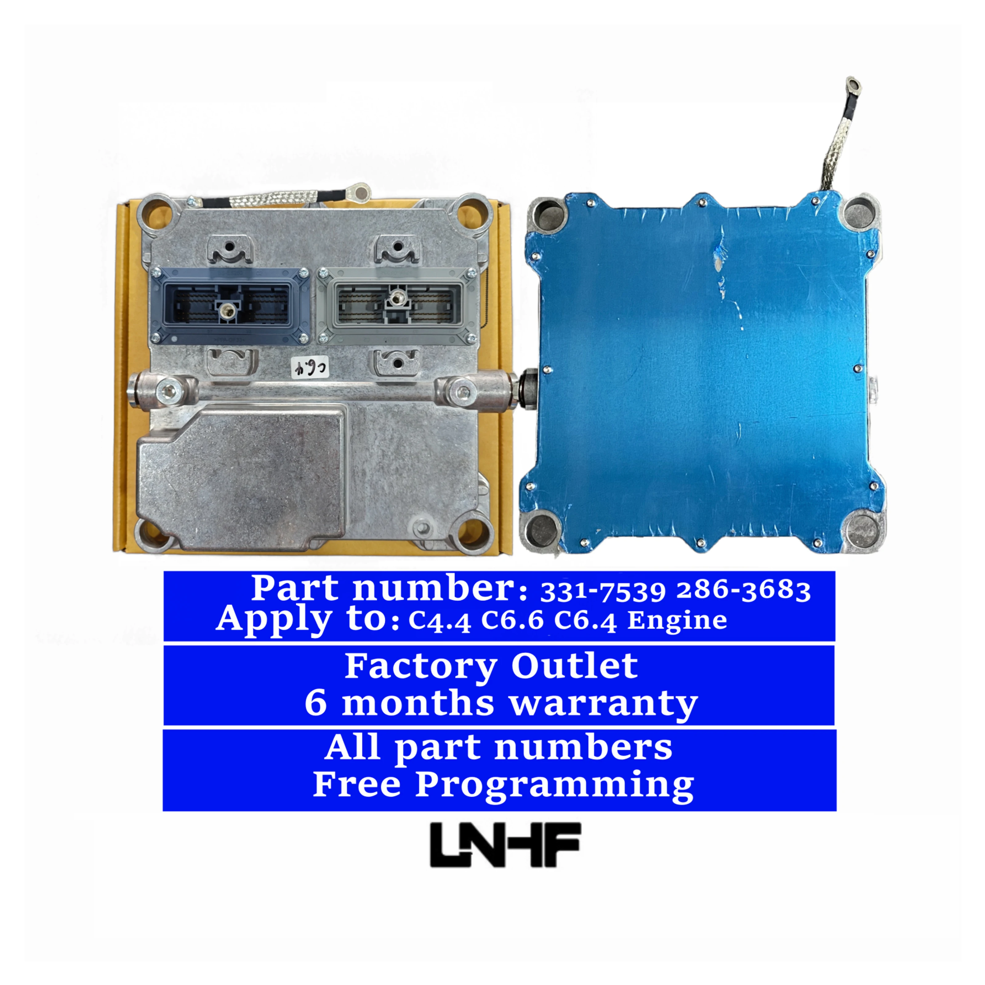 LNHF 331-7539 320D 322D 330D 325D C6.6 C6.4 excavator Engine Control 331-7539 3317539 286-3683 2863683 ECU ECM For CAT Catpillar